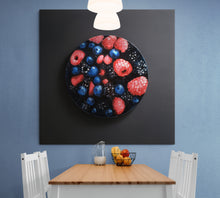 Carica l'immagine nel visualizzatore di Gallery, Giant berries sculpture kitchen interior sustainable wall art decor