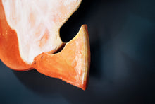 Load image into Gallery viewer, Orange peel detail recycled metal sustainable art piece TuttiFrutti collection