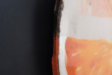 Carica l'immagine nel visualizzatore di Gallery, Orange slice angle view sustainable sculpture citrus fruit art