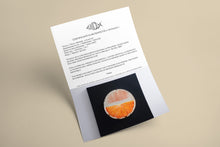 Carica l'immagine nel visualizzatore di Gallery, Certificate authenticity Orange slice sculpture Scoobafish 2021