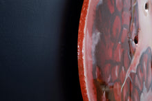 Carica l'immagine nel visualizzatore di Gallery, Pomegranate slice angle view sustainable sculpture exotic fruit art