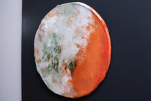 Carica l'immagine nel visualizzatore di Gallery, Rotten orange moldy angle view sustainable sculpture food waste awareness