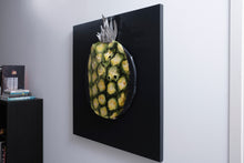 Carica l'immagine nel visualizzatore di Gallery, Whole pineapple sustainable sculpture side view