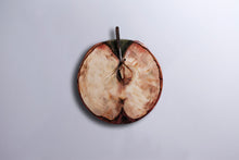 Carica l&#39;immagine nel visualizzatore di Gallery, Apple core recycled metal sculpture sustainable art Scoobafish TuttiFrutti fruit only
