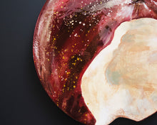 Load image into Gallery viewer, Apple texture detail second version recycled road signs art
