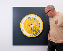 Load image into Gallery viewer, Maurizio Sergiusti artist Moldy Lemon sculpture contemporary sustainable art TuttiFrutti collection ScoobaFish
