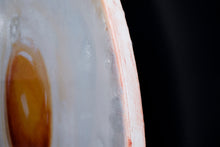 Carica l&#39;immagine nel visualizzatore di Gallery, Angry Bird egg yolk detail contemporary food sculpture wall art sustainable art Maurizio Sergiusti
