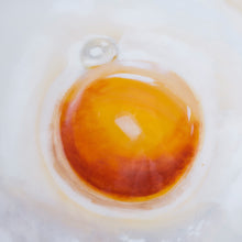 Carica l&#39;immagine nel visualizzatore di Gallery, Fried egg yolk texture detail contemporary food art sculpture ScoobaFish TuttiFrutti collection
