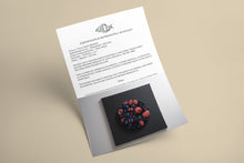 Load image into Gallery viewer, Certificate authenticity Giant Berries sculpture Scoobafish 2022
